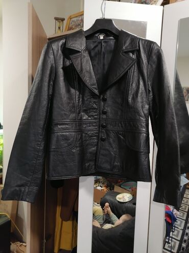 crni strukirani sako: Ostale jakne, kaputi, prsluci