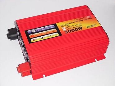 Pretvarači napona: Pretvarač napona 3000W – DC na AC - Tip: potpuno automatski pretvarač — 2