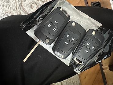 Chevrolet üçün qatlanan uzaqdan idarəetmə açar korpusu və bıçağı - 3