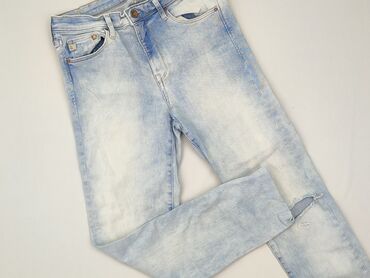 ocieplane legginsy z wysokim stanem: Jeans for women, size S (EU 36)