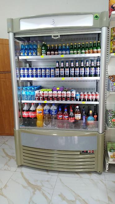 Soyuducu avadanlığı: Vitrin tipli içki soyuducusu - Tip: Açıq önlü (self-service) vitrin — 1