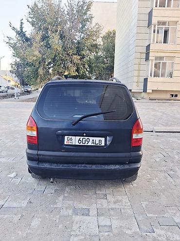 Vauxhall: Opel Zafira: 2002 г., Кол менен иштөөчү, Бензин, Вэн/Минивэн — 4