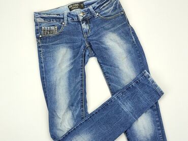 spódniczki jeansowe zara: Jeansy, XS, stan - Dobry