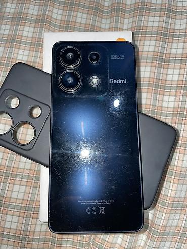 4k 4к: Redmi, Redmi Note 13, Б/у, 256 ГБ, цвет - Черный, 2 SIM — 2