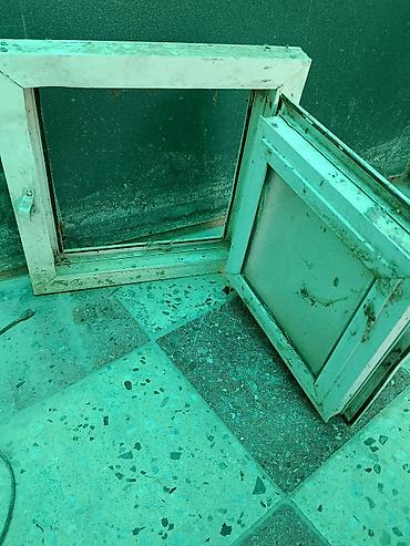 hazır tonqal: Alüminium kiçik pəncərə çərçivəsi və açılan qanad - Material — 1
