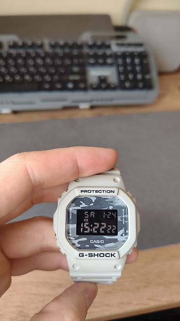 Спортивные часы: Спортивные часы часы, Casio (G-Shock), Таймер и секундомер, Оригинал, Водонепроницаемые, Мужские, Б/у — 1