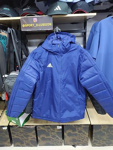 Курткалар: Эркектердин курткасы, L, Adidas, Жаңы, түсү - Көк, Өзү алып кетүү, Акылуу жеткирүү — 5