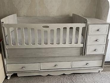 Beşiklər: Uşaq beşiyi və komodlu modul dəst - Marka/model: Baby Mood - — 1