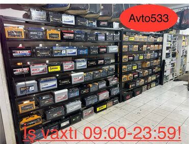 Akkumulyatorlar: Her növ Akkumulyatorlarin satışı ve quraşdırılması.Qiymet şerti olaraq — 20