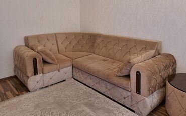Yataq otağı dəstləri: Künc divan, İşlənmiş, Açılan, Bazalı, Parça, Çatdırılma yoxdur