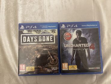 Oyun diskləri və kartricləri: Uncharted 4: A Thief's End, Macəra, İşlənmiş Disk, PS4 (Sony Playstation 4), Ödənişli çatdırılma