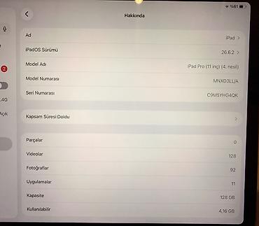 Apple iPad: İşlənmiş Apple iPad Pro 11 (2022), 11", 128 GB, Ünvandan götürmə, Ödənişli çatdırılma — 8