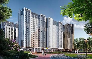 квартира душанбинка: 3 комнаты, 98 м², 10 мкр Элитка, 9 этаж, ПСО (под самоотделку) — 2
