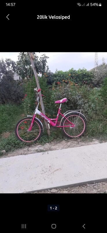 velosiped olympia: İşlənmiş İki təkərli Uşaq velosipedi 20", sürətlərin sayı: 1