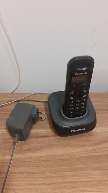 səs yazan: Stasionar telefon Panasonic, Simsiz, İşlənmiş, Ünvandan götürmə — 2