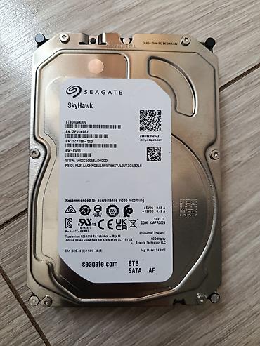 Накопитель для ПК, Б/у, Seagate, HDD, Более 5 ТБ, 3.5", Для сервера