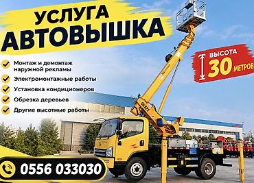 terminal kg: Услуги автовышки 30 м -24/7 - Грузоподъемность люльки: 200 кг - — 2