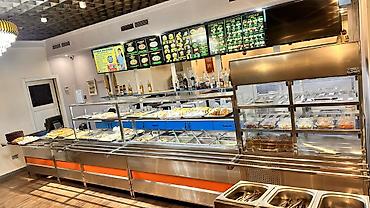 Линии раздачи: Линия раздачи для столовой/кафе (полный комплекс) Профессиональная — 2