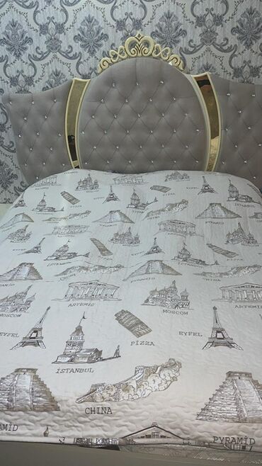 белая мебель для спальни: 2 односпальные кровати