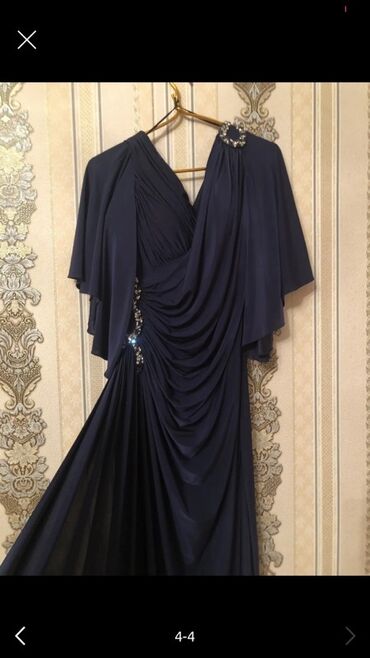 Головные уборы: Вечернее платье, Макси, Calvin Klein, XL (EU 42)