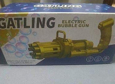 traktori 533: PISTOLJ ZA MEHURICE NOV PISTOLJ ZA BALONE BUBBLE GUN AKCIJA | Cene — 6