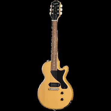 elektro gitarlar: Epiphone Les Paul Junior TV Yellow – Peşəkar Elektrik Gitara Epiphone — 1