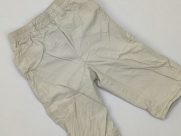 krótki beżowy trencz: Niemowlęce spodnie materiałowe, 6-9 m, 68-74 cm, stan - Dobry