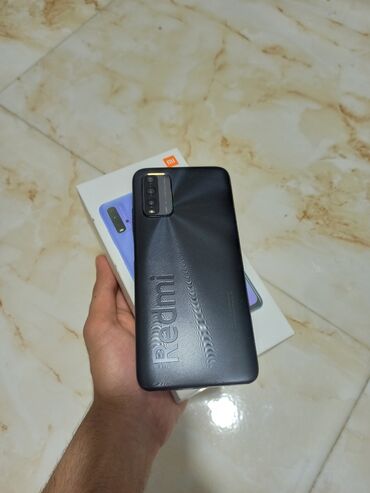 xiomi mia3: Xiaomi Redmi 9T, 64 ГБ, цвет - Черный, 
 Гарантия, Отпечаток пальца, Две SIM карты