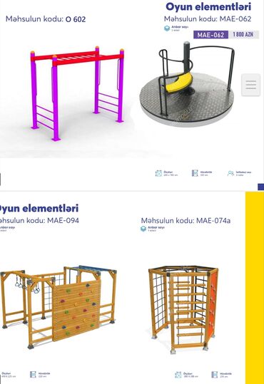 Manejlər: Uşaq oyun meydançası üçün peşəkar modul oyun kompleksləri Təklif — 19