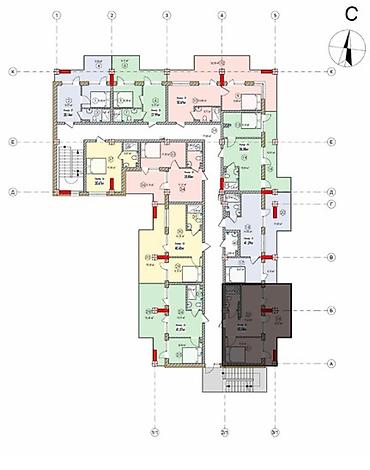 Продажа квартир: 1 комната, 42 м², Индивидуалка, 4 этаж — 2