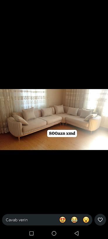 Divan və masa dəstləri: Məhsul: Künc divan dəsti – “Piramida Künc” - Müasir dizaynlı — 24