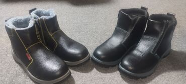 Ботинки: Спец ботинка кожа для сварщиков и строителей Утеплённый с мехом 3500 — 8