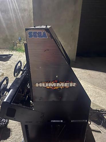 səs platası: Sega HUMMER iki nəfərlik yarış arcade kabinəsi – orijinal hissələri — 1