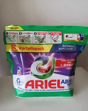 Kućna hemija i proizvodi za kuću: Ariel color kapsule 38 komada