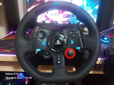 logitech shifter: Logitech g29 oyun sukani. Komplekt hamisi verilir, rul - skorus -