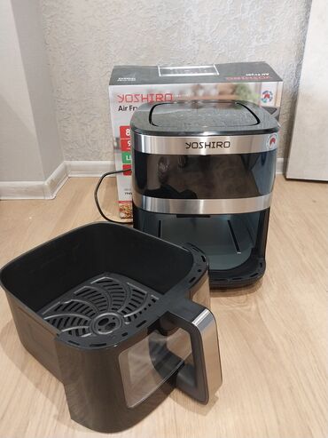 Fritozlar: Yoshiro Air Fryer. Noyabr ayında hədiyyə alınıb və bir dəfə işlənib — 3