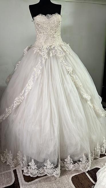 Свадебные платья: Свадебное и вечернее платья 1) Свадебное платье: - Силуэт: бальное, с — 21