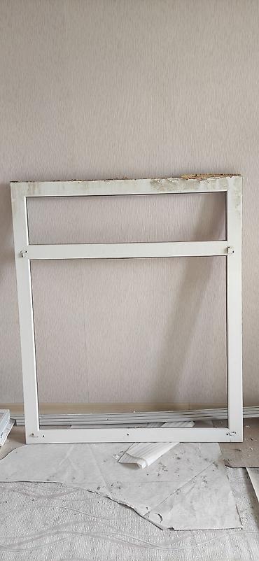 şüşə qapi: PVC balkon-qapı və pəncərə dəsti - Material: ağ PVC profil, ikili — 5