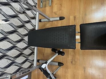 İdman və istirahət: Kettler markalı çoxfunksiyalı idman skamyası təqdim olunur. Ev — 1