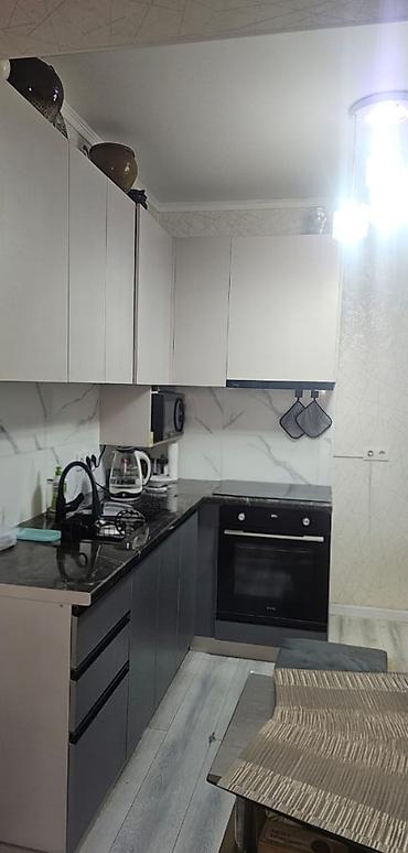кввртиру: 1 комната, 33 м², Аламедин-1 мкр Элитка, 9 этаж, Свежий ремонт — 2
