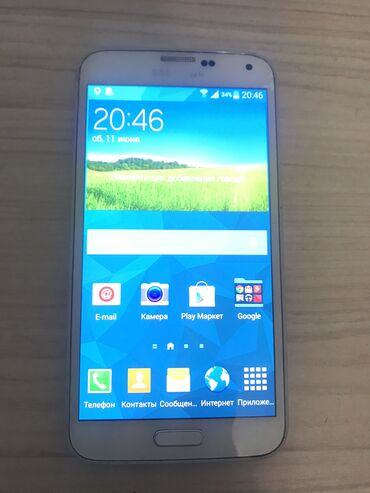 samsung s5 �������� �� �������������� в Кыргызстан | Samsung: Samsung | 16 ГБ цвет - Белый | Битый, Трещины, царапины, Сенсорный