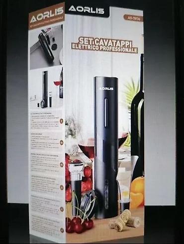 polovna gitarska pojacala: Električni otvarač za vino na baterije Aorlis AO-78136 NOVO. Opis — 3