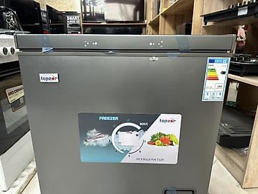 Морозильные шкафы, лари: Морозильный ларь Topzor TO-150 - Тип: морозильник-ларь (может — 2