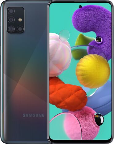 рассрочка самсунг: Samsung Galaxy A51, Новый, 64 ГБ, цвет - Синий, 2 SIM