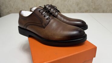 Туфли: Мужские туфли, 42, Новый, цвет - Коричневый, Самовывоз — 1
