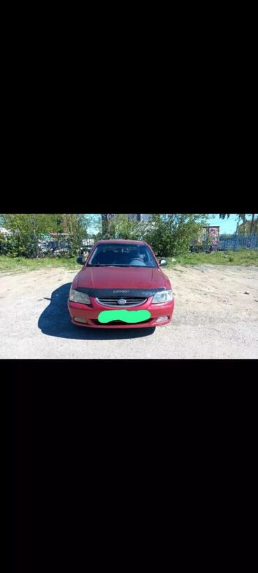 автомобиль nissan: Hyundai Accent: 2004 г., 1.5 л, Автомат, Бензин, Седан