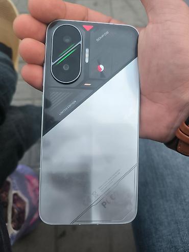 redmi telefon: Poco F7, rəng - Gümüşü, Sensor — 3