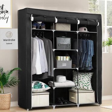 Dolablar: Yeni, Açılan, 4 qapılı Düz dolab, Qarderob, paltar dolabı — 9