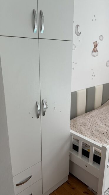 мебель исфана: Шкаф для одежды, Прямой, ЛДСП