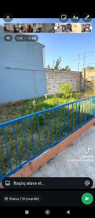 gence emlak satisi: 2 otaqlı, 168 kv. m, Kredit yoxdur, Orta təmir — 6